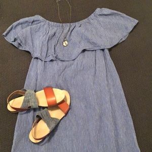 Off the shoulder dress